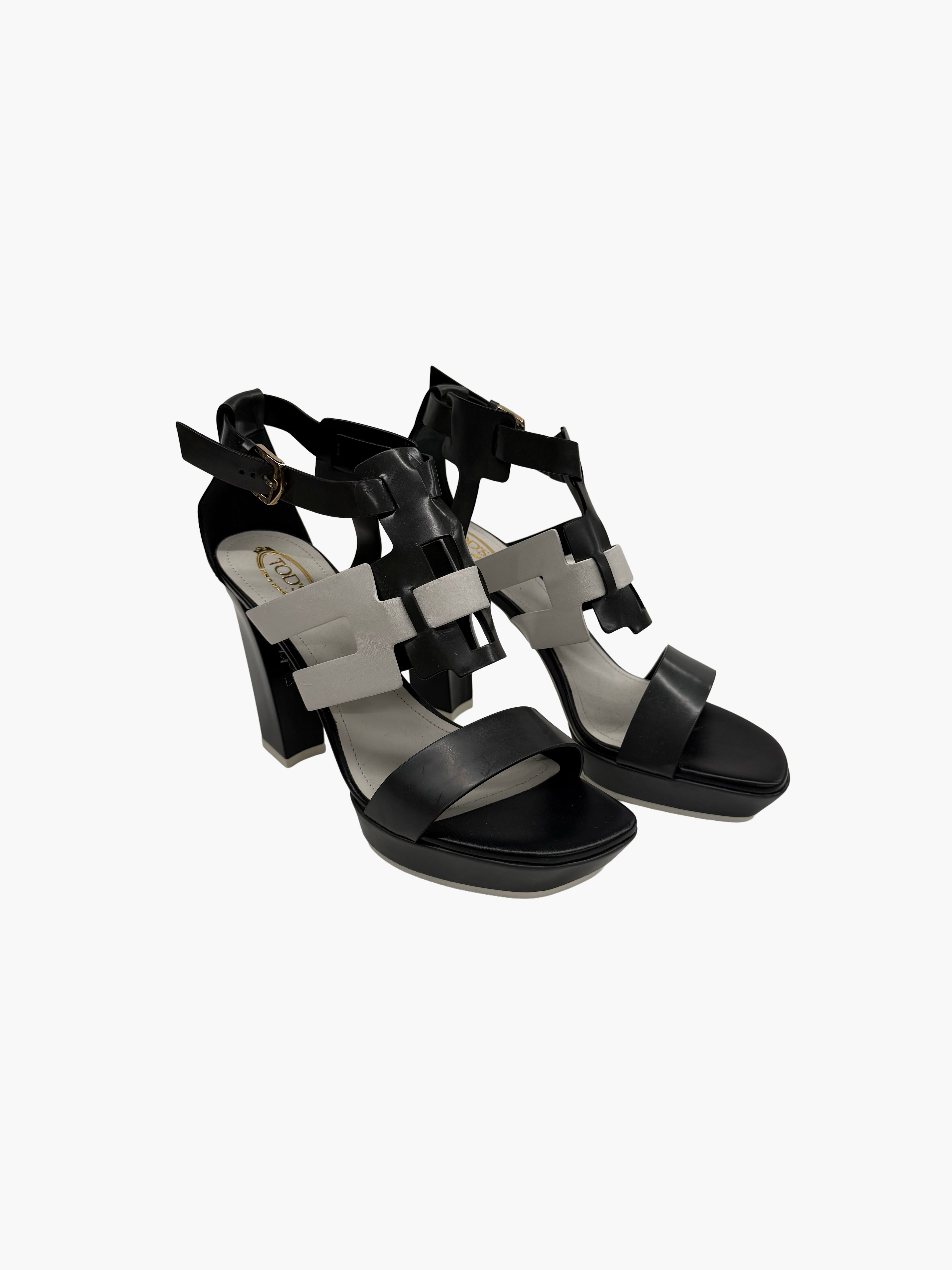 Tod’s Two-Tone Leather heels
