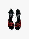 Valentino Garavani Leather Floral heels