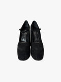 Casadei Rock Mary Jane Suede Pumps
