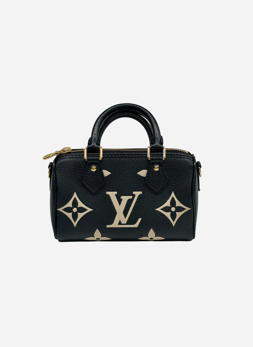 Louis Vuitton Nano Speedy (Bicolor Monogram Empreinte)