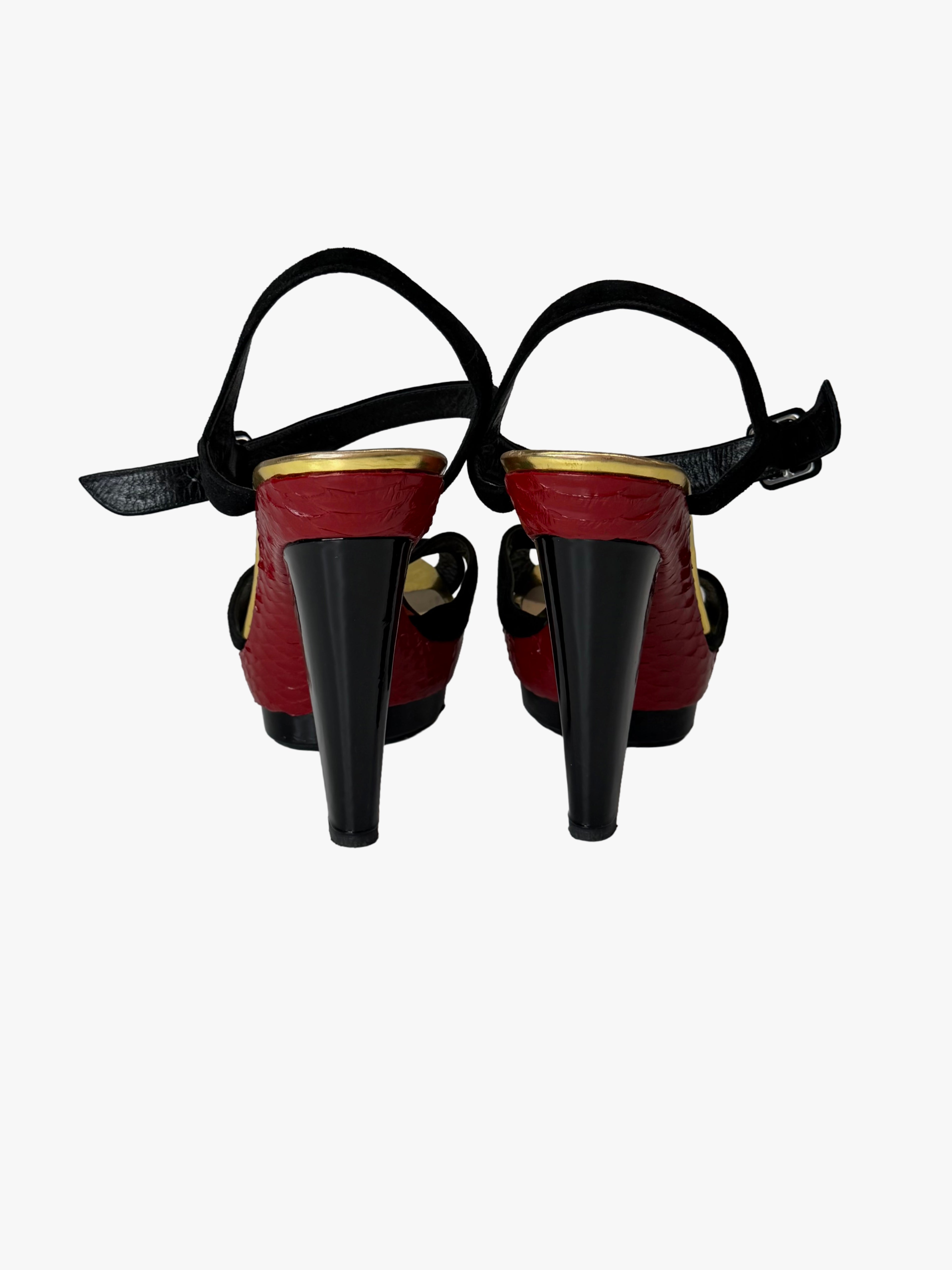 Christian Louboutin "Falaise" Platform Sandals