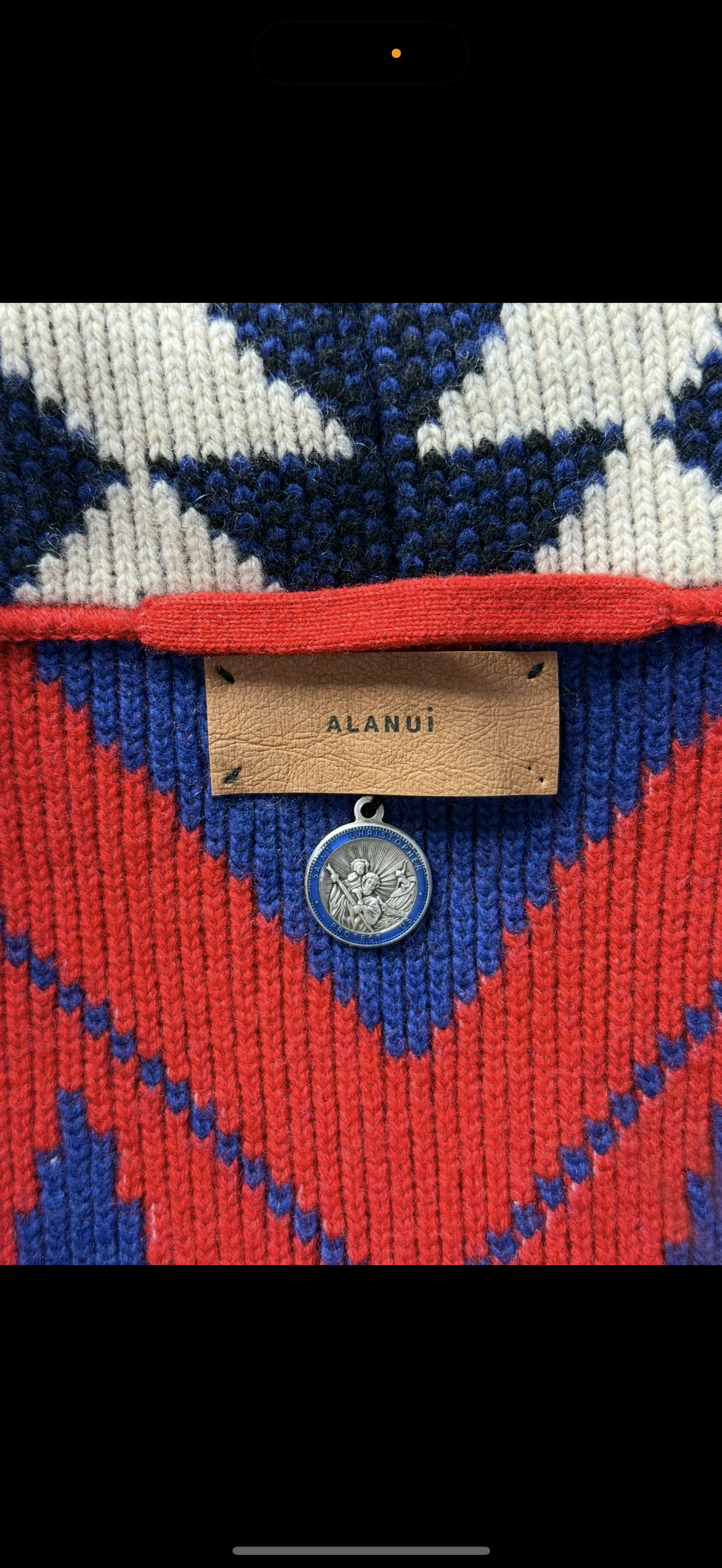 Alanui Icon Jacquard cardigan