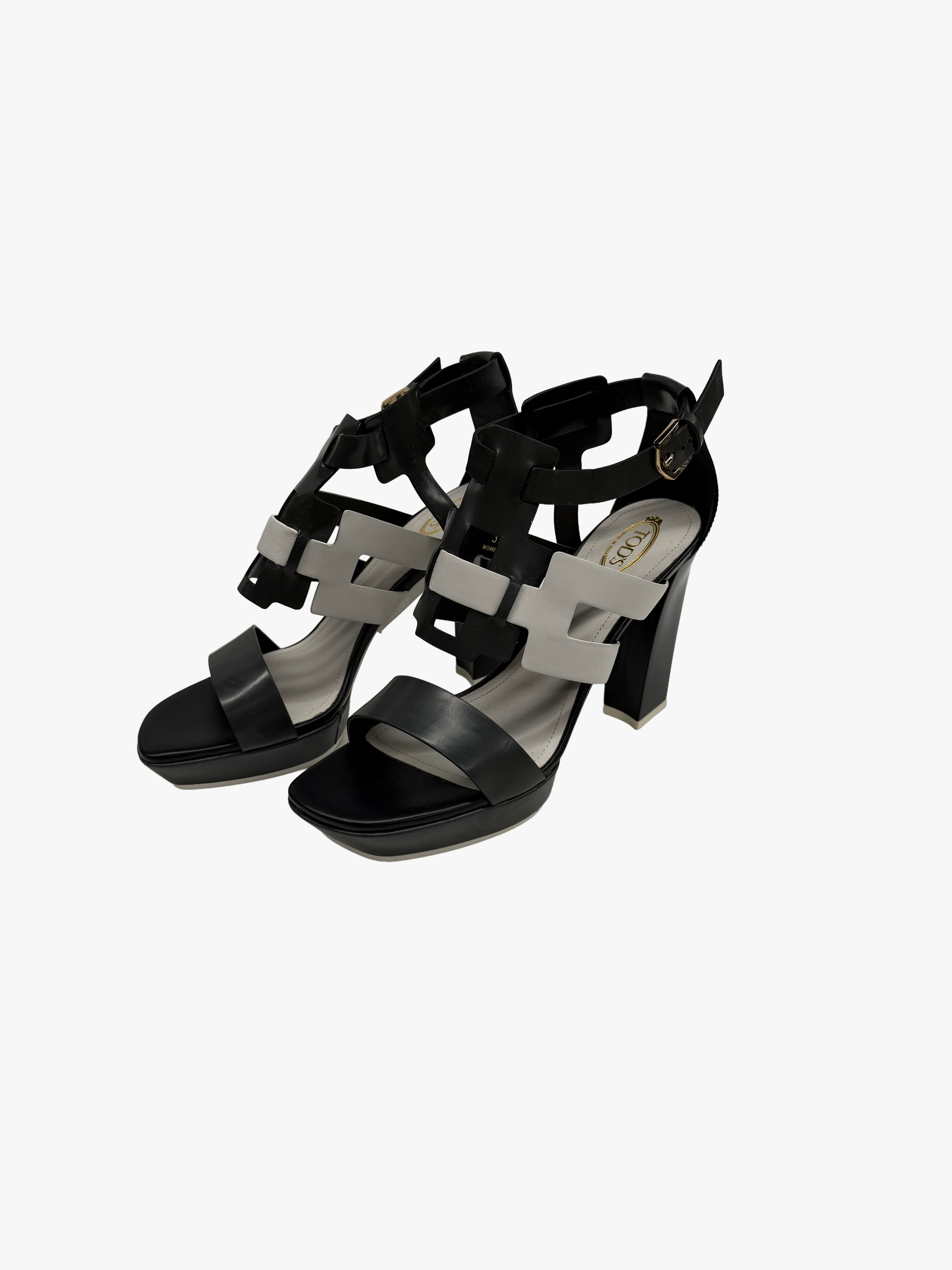 Tod’s Two-Tone Leather heels