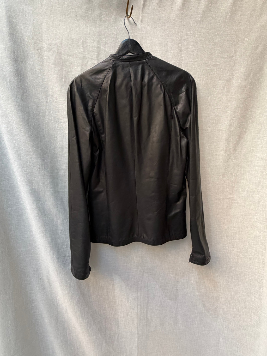 Versace leather jacket
