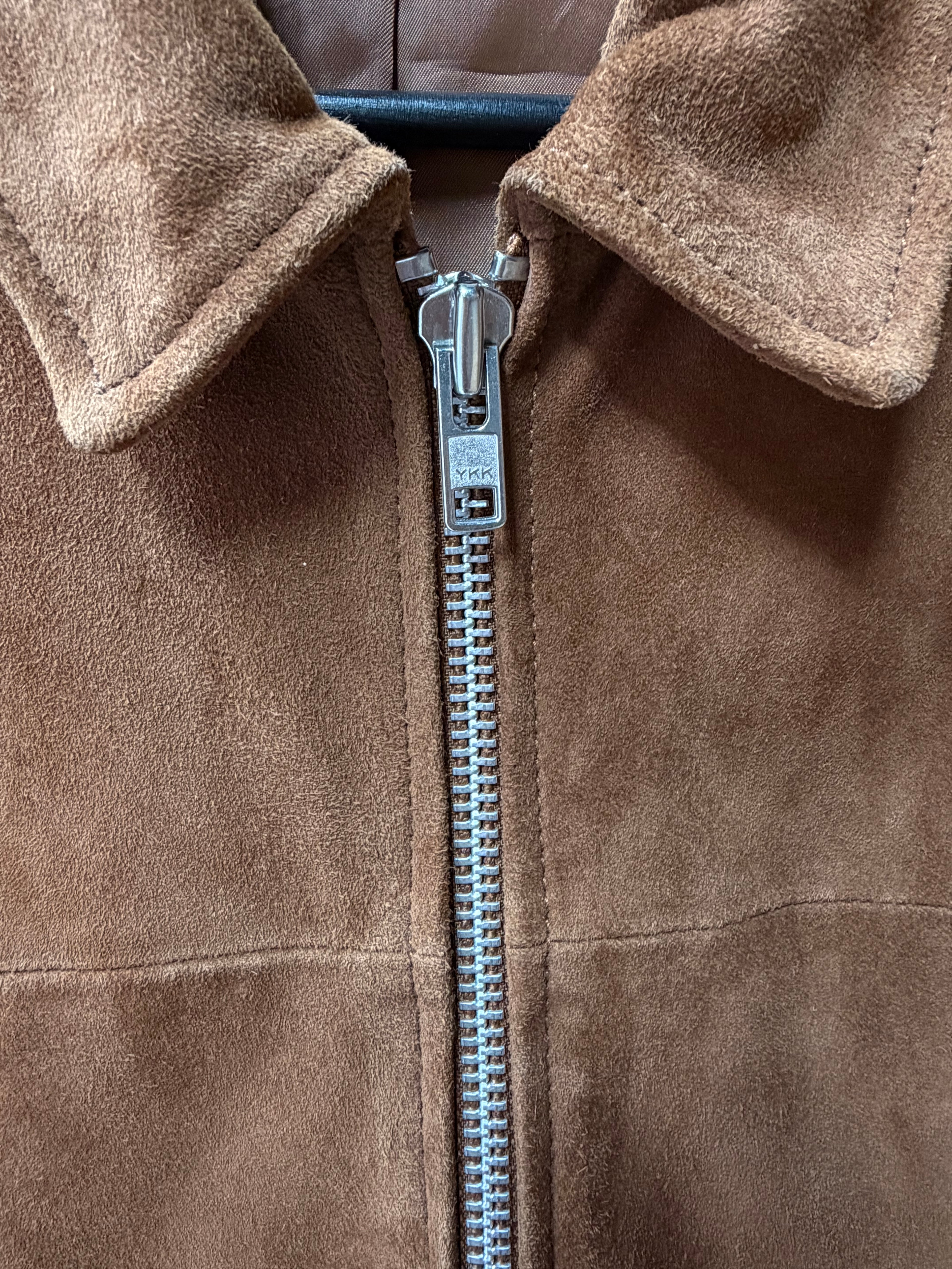 suede leather jacket