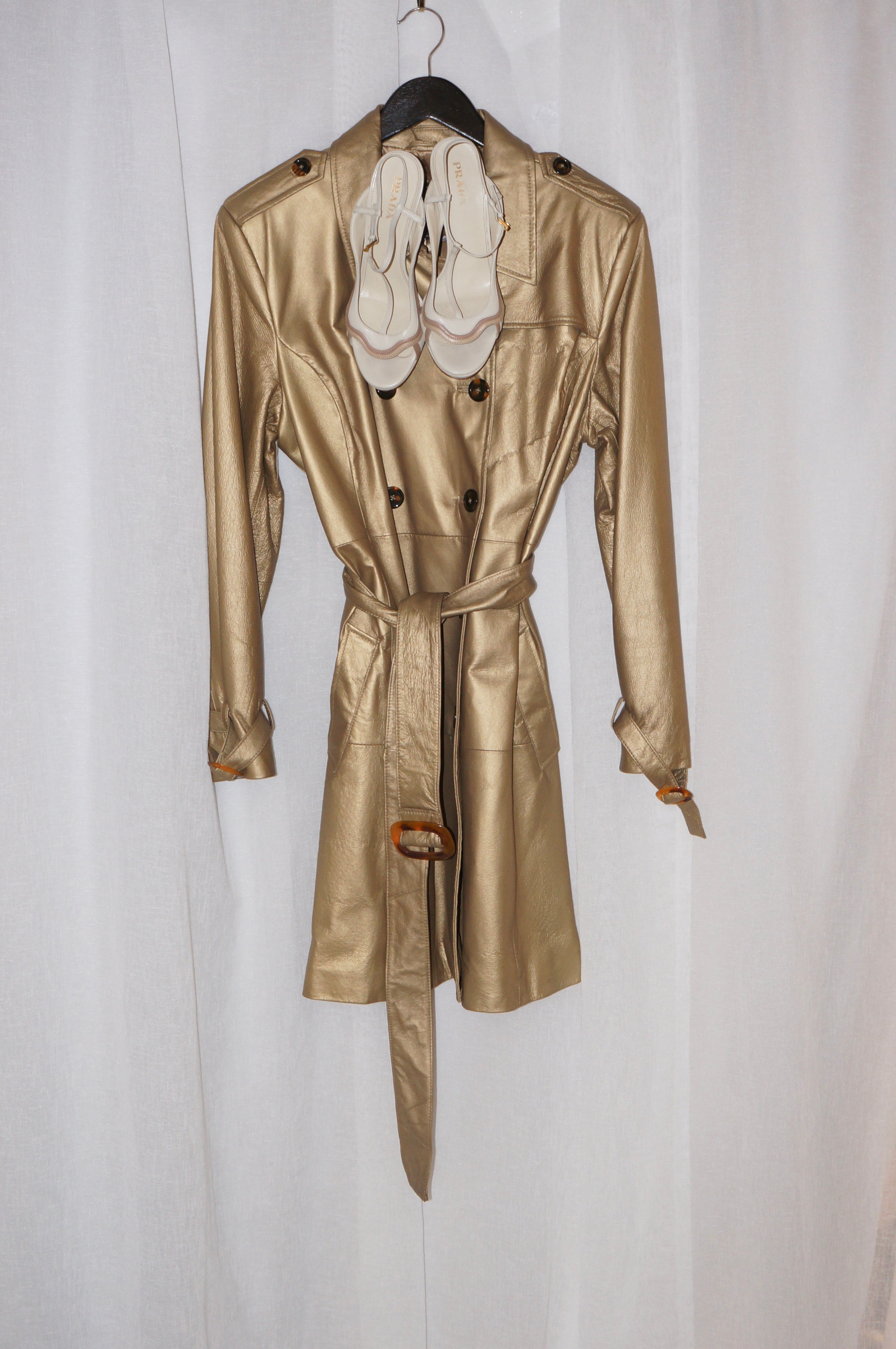 Terry Lewis trench Coat