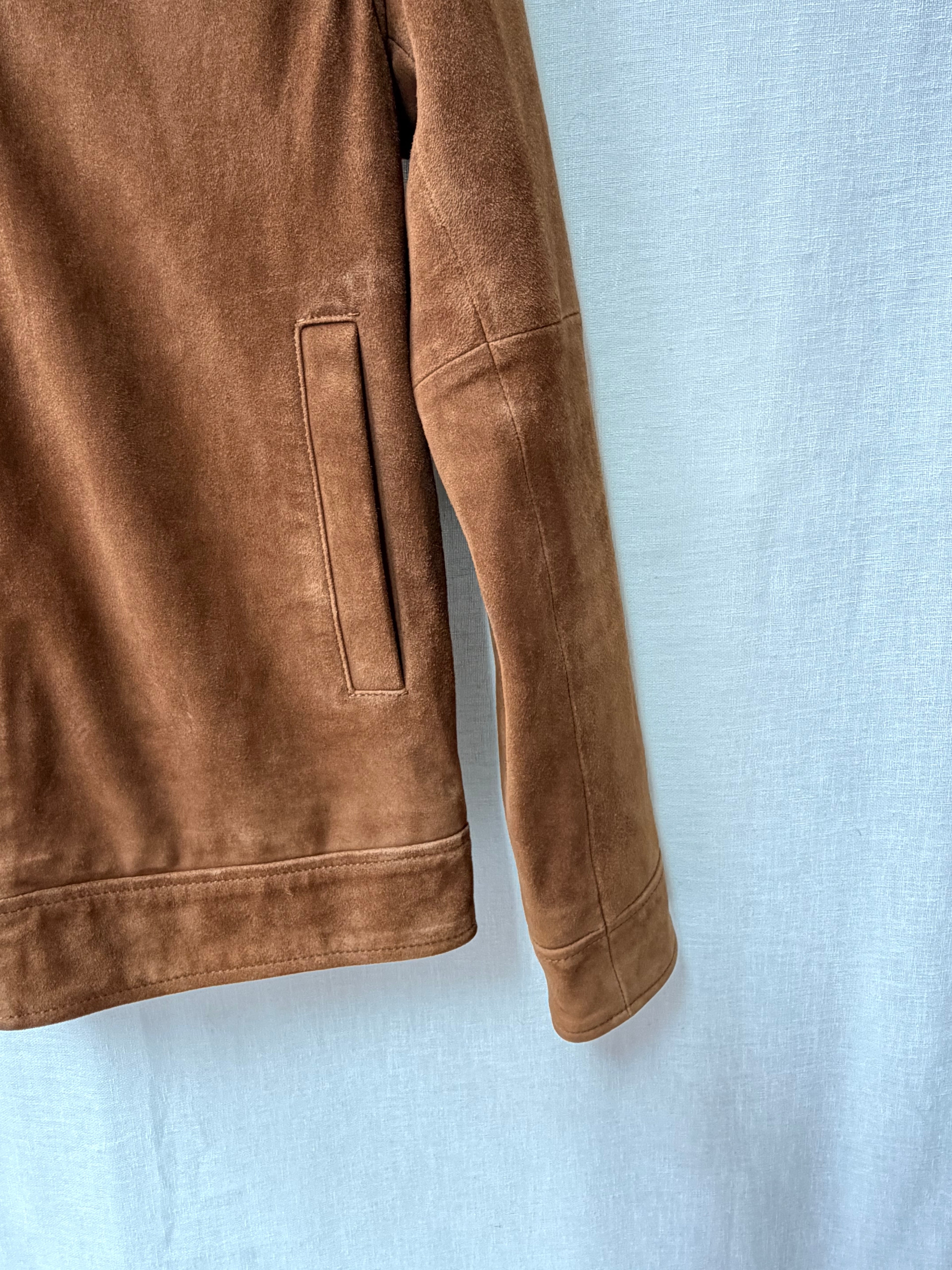 suede leather jacket