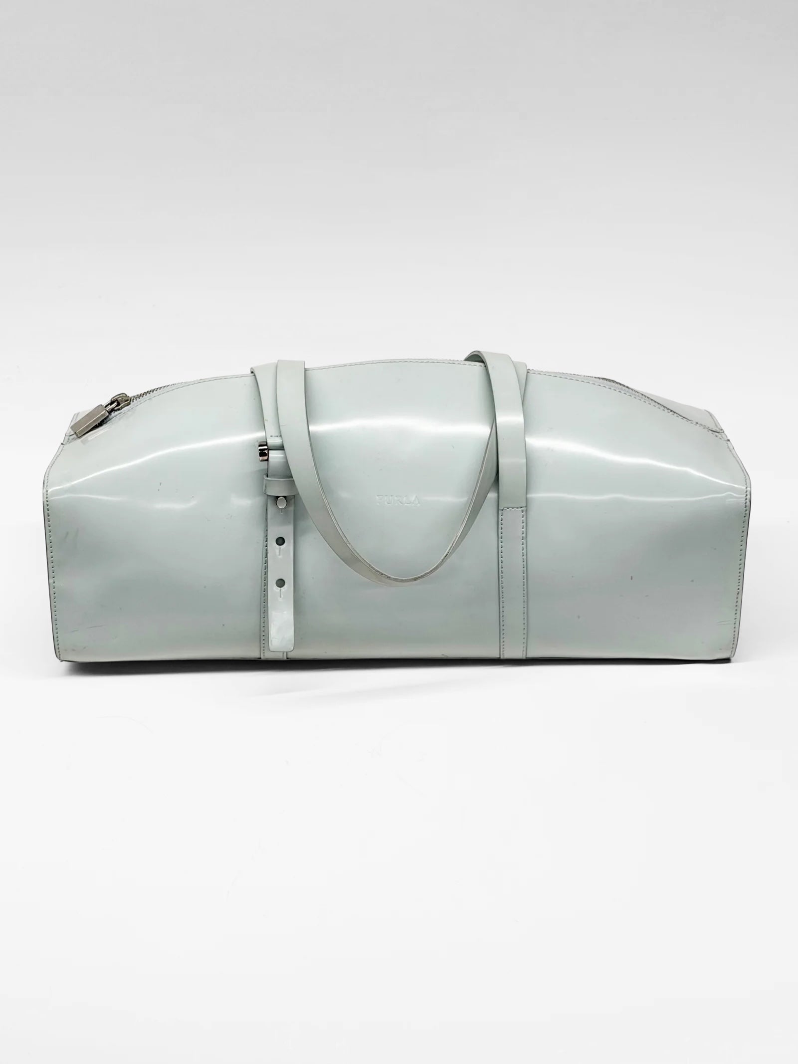 FURLA Patent Leather Shoulder Bag