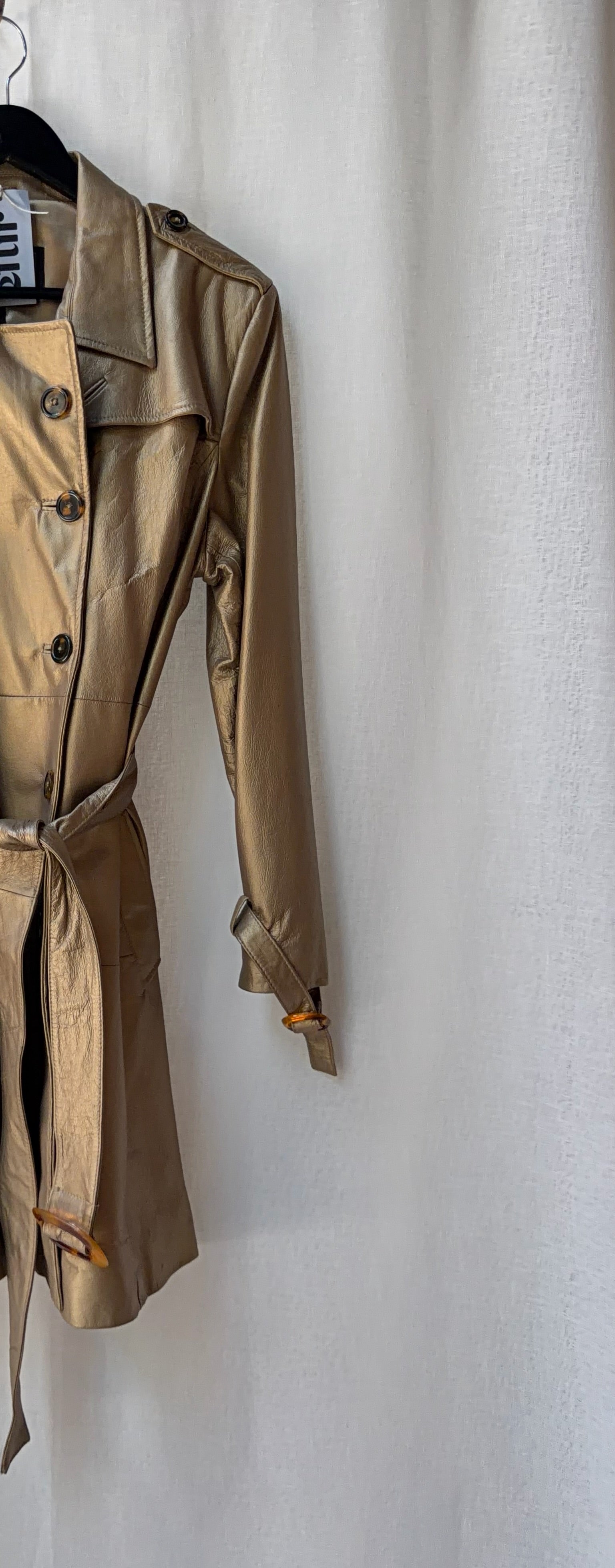Terry Lewis trench Coat