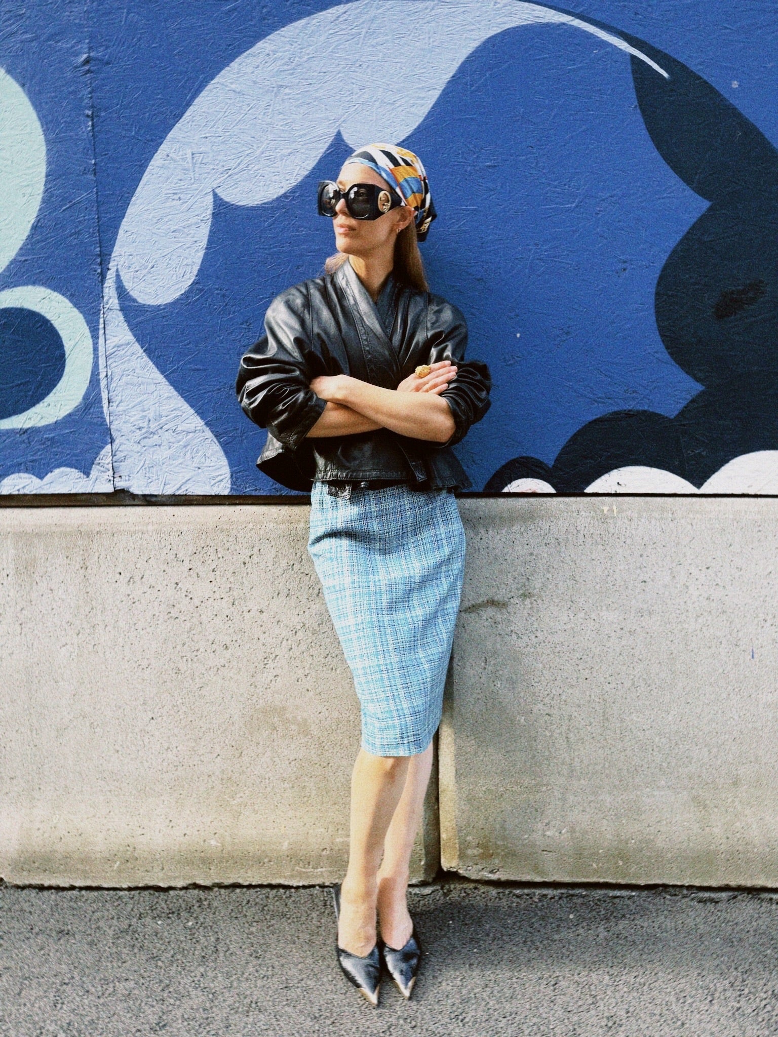 Vintage Givenchy Tweed Skirt Suit